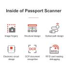 Pakistan Haji and Umrah OCR Passport Visa Reader for Dubai Saudi Arabia Document