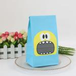 Halloween 70g Kraft Paper Bread Pastry Paper Bags 9g/Pcs Oil Proof