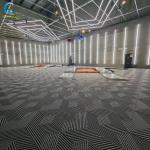 Outdoor 0.5 Lbs Per Tile Rigid Plastic Garage Floor Tile Chemical Resistant
