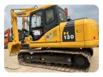 13 Ton Used Japan Komatsu PC130 Crawler Excavator With 800mm Track