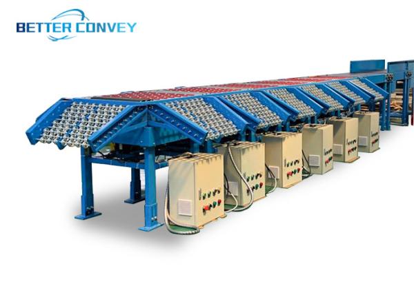 Buy cheap 1000W 1230xW1080xH600 Rapid Intelligent Wheel Sorter Conveyor from wholesalers