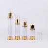 Buy cheap Plastic Clear White Silver Overcap Airless Cosmetic Bottles Packaging For Lotion 10ml - 30ml from wholesalers