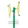 Buy cheap outdoor gym equipment steel based zinc powder coating Rotating Wheel-OK-J01A from wholesalers