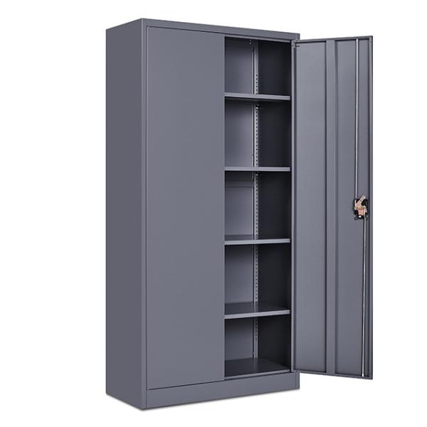 Buy cheap Industrial Full Height Swing 2 Door Cupboard Metal File Documents Storage from wholesalers