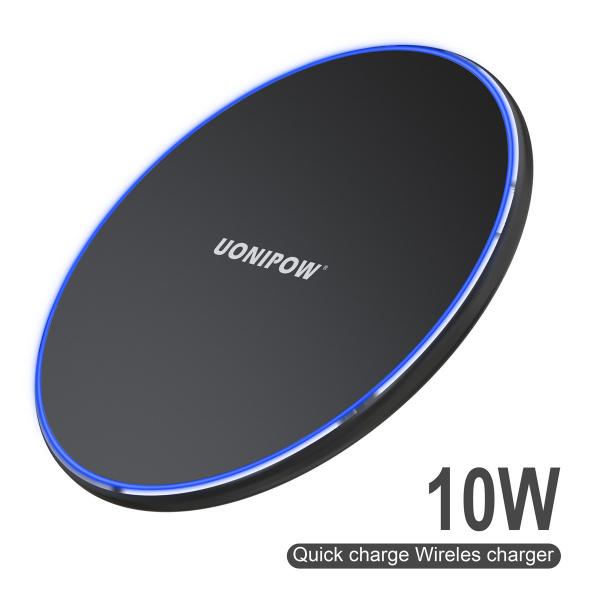 Buy cheap Aluminium Alloy Mobile Phone Power Charger 10W Fast Wireless Charge Support from wholesalers