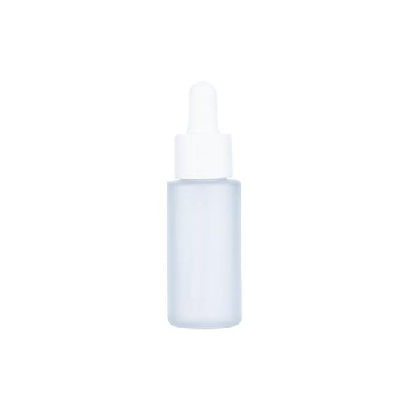 Buy cheap 30ml Frosted Cosmetic Dropper Bottles White Glass Bottle Packaging For Hair Oil from wholesalers