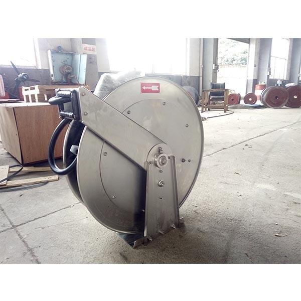 Buy cheap Outdoor Automatic Garden Hose Reel Rolling Compact Structure Economical from wholesalers