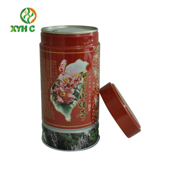 Tea Tin Can Food Grade Certificate Decorative For Tea Storage Useful Colorful