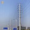 Buy cheap 110KV 138KV HDG Galvanized Electric Power Post For Power Transmission Line from wholesalers