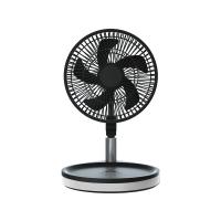 Buy cheap 9 Inch Portable Foldable Fan 10000mAh Battery Folding Table Fan With Led Light product