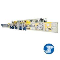 Buy cheap Professional PLC Control Baby Diaper Production Line With CE Certificate product
