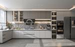 Hotel Modern Matte UV Finish Wooden Custom Kitchen Cabinet