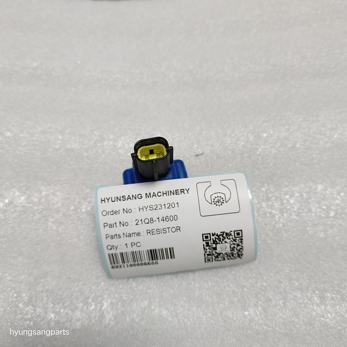 Excavator Parts Resistor 21Q8-14600 21NB-10710 For R210LC9 R210LC9BC RB260LC9S