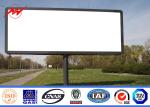 High Bright Steel Outdoor Billboard Advertising Structure Full Color Outside LED