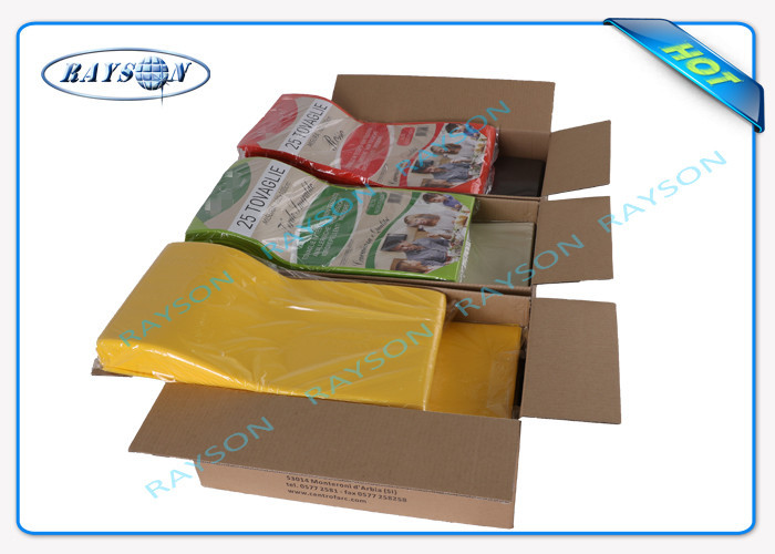 Waterproof Disposable Polypropylene Non Woven Tablecloth with Different Printing Pattern