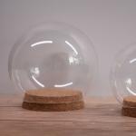 Yuelin Tapered Round Dome Glass Bottle Corks Lid Anti Corrosion DIY