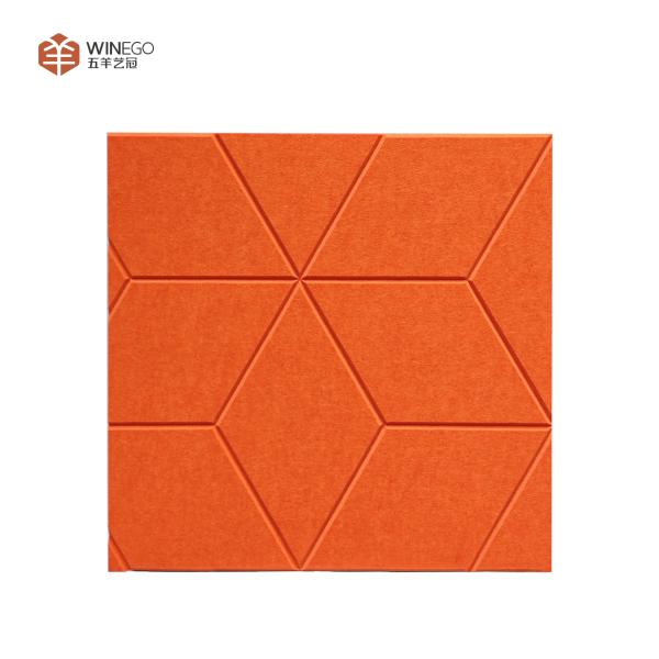 Buy cheap Aesthetics V-Grooved Polyester Acoustic Panel For Cinema Wall from wholesalers