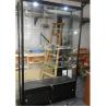 Buy cheap Aluminum Glass Display Showcase Brushed Store Display Cabinet from wholesalers