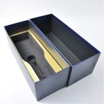 Gift Cardboard Wine Box / Cardboard Wine Carrier Embossing Or Glossy Lamination
