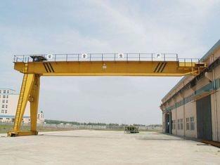 Buy cheap 30m Lifting Height 50 Ton Electric Semi Gantry Crane , Cement Factory Goliath Gantry Cranes from wholesalers