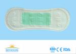 Natural Ladies Sanitary Napkins , Custom Anion Panty Liner Cotton Topsheet