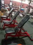Flat Bench Steel Weight Training Equipment With Plate Foldable Barbell For Home
