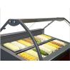 Buy cheap Anticorrosive 110L Table Top Ice Cream Display Cabinet Freestanding from wholesalers