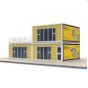 Buy cheap 20ft Bathroom Black Container House With One Bedroom Hotel Kitchen Manufactured By Prefabricated Houses from wholesalers