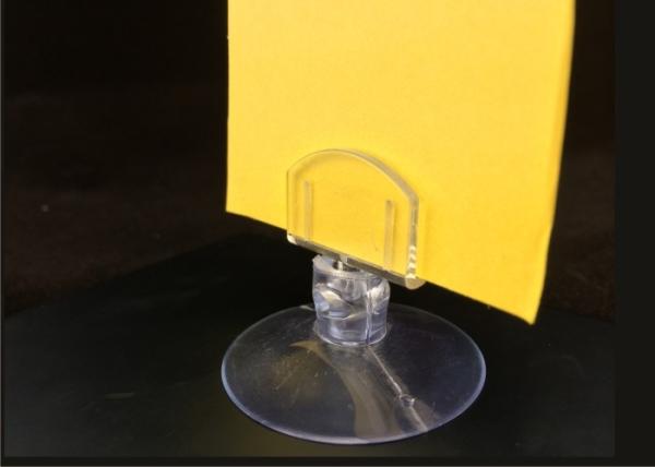 Buy cheap Adjustable Head Round Base﻿﻿ Sign Display Holder / Price Tag Holder Clip from wholesalers