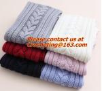 100%acrylic jacquard knitted scarf,fashion hand knitting scarf, knitted scarf