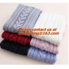 Buy cheap 100%acrylic jacquard knitted scarf,fashion hand knitting scarf, knitted scarf hat and glov from wholesalers
