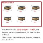3000K Easy Install Stainless Steel Solar Pillar Light , Columns LED Outdoor