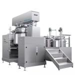 Multipurpose Vacuum Emulsifying Mixer , 65RPM Cosmetic Cream Mixing Machine