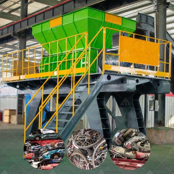 Buy cheap Car Electric Motor Shredder CE ISO Scrap Metal Shredder Machine from wholesalers