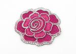 Clothing Appliques Flower Embroidery Patches Peony Pattern Exquisite Elegant