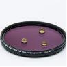 Buy cheap Variable ND Filter 67/72/77mm 2 to 5 Stop aluminum alloy nikon dslr camera from wholesalers