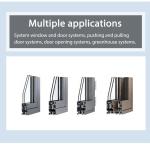 ​Aluminium Door Frame Profile Heavy-Duty Corrosion-Resistant With Thermal Break