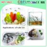Buy cheap Freezing Seafood / Meat / Vegetables Ice Tube Machine With Stainless Steel 304 Material from wholesalers