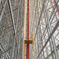 Buy cheap 40m Automated Retrieval System Steel Double Deep Storage product