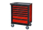 Buy cheap Security Cylinder Lock Mechanic Rolling Metal Tool Chest Auto Repair Red Black 7 Drawer from wholesalers