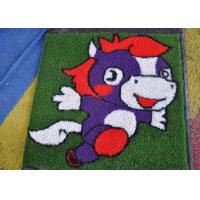 Buy cheap 75600/㎡ High Density Ornamental 25mm Fake Lawn Grass product