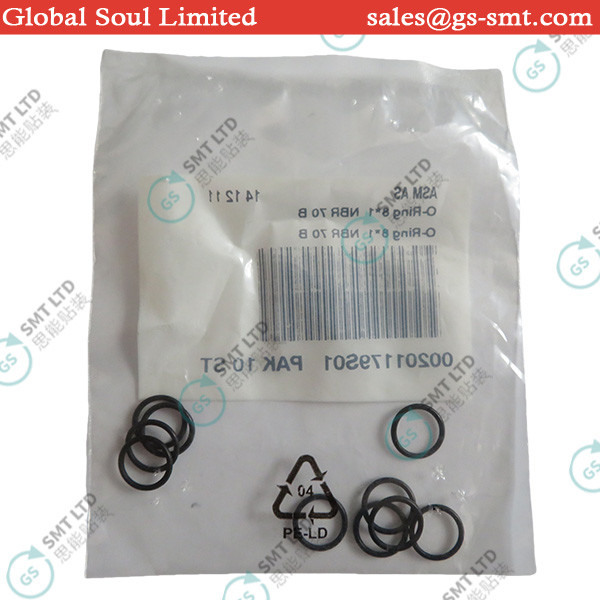 00201179S01 SMT Spare Parts O RING 81 NBR 70B 00201179-01 / 00201179
