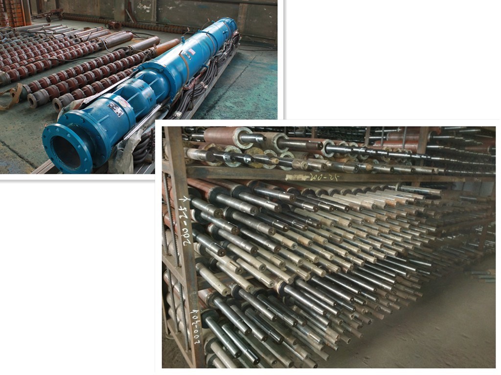 High Pressure Deep Well Water Pump , Borehole Submersible Pump Deep Well Large Capacity