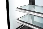 960L Refrigerated Cake Display Cabinets Full LED Light For Each Deck with 1500mm