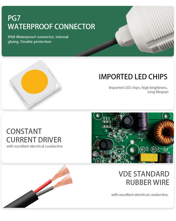 Synchronous Control RGB 3W 12 Volt AC LED Vinyl Pool Light For Small Pool Light