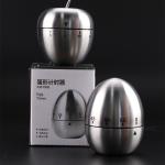 Stainless Steel Vintage Hourglass Egg Shaped Kitchen Timer