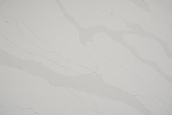 Buy cheap 6.5Mohs White Calacatta Quartz Kitchen Tops Solid Surface 3000*1600 from wholesalers