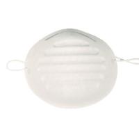 Buy cheap White PET Cone Dust Mask Strong Protection With 3 Ply Construction product