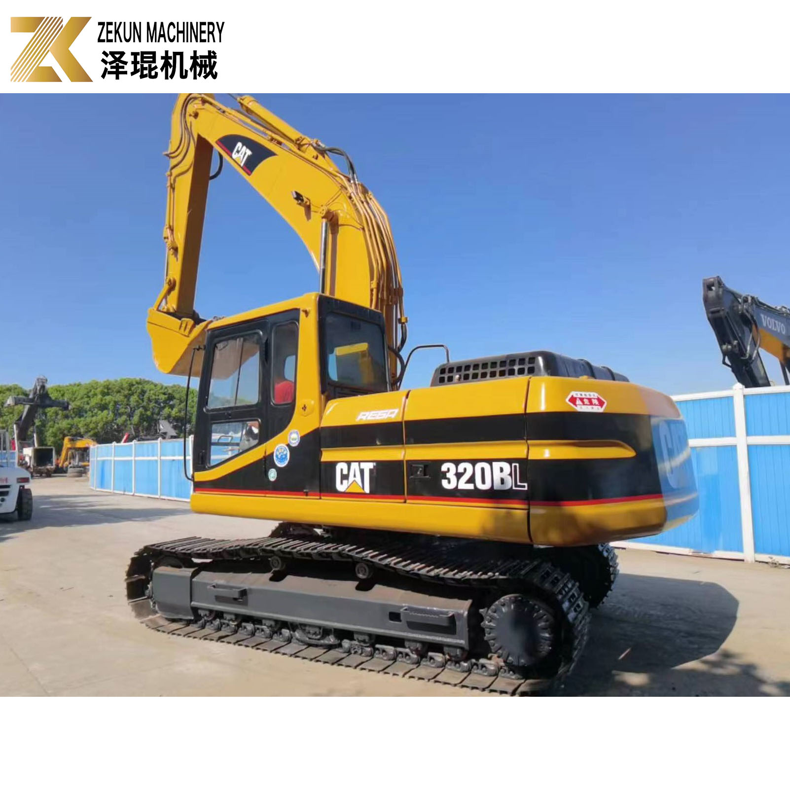 Used Cat 320 BL Excavator with 0.92 m3 Bucket Capacity and 2001-4000 Working Hours