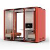 Buy cheap Acoustic Silent Office Privacy Pods Convertible Office Telephone Booth from wholesalers